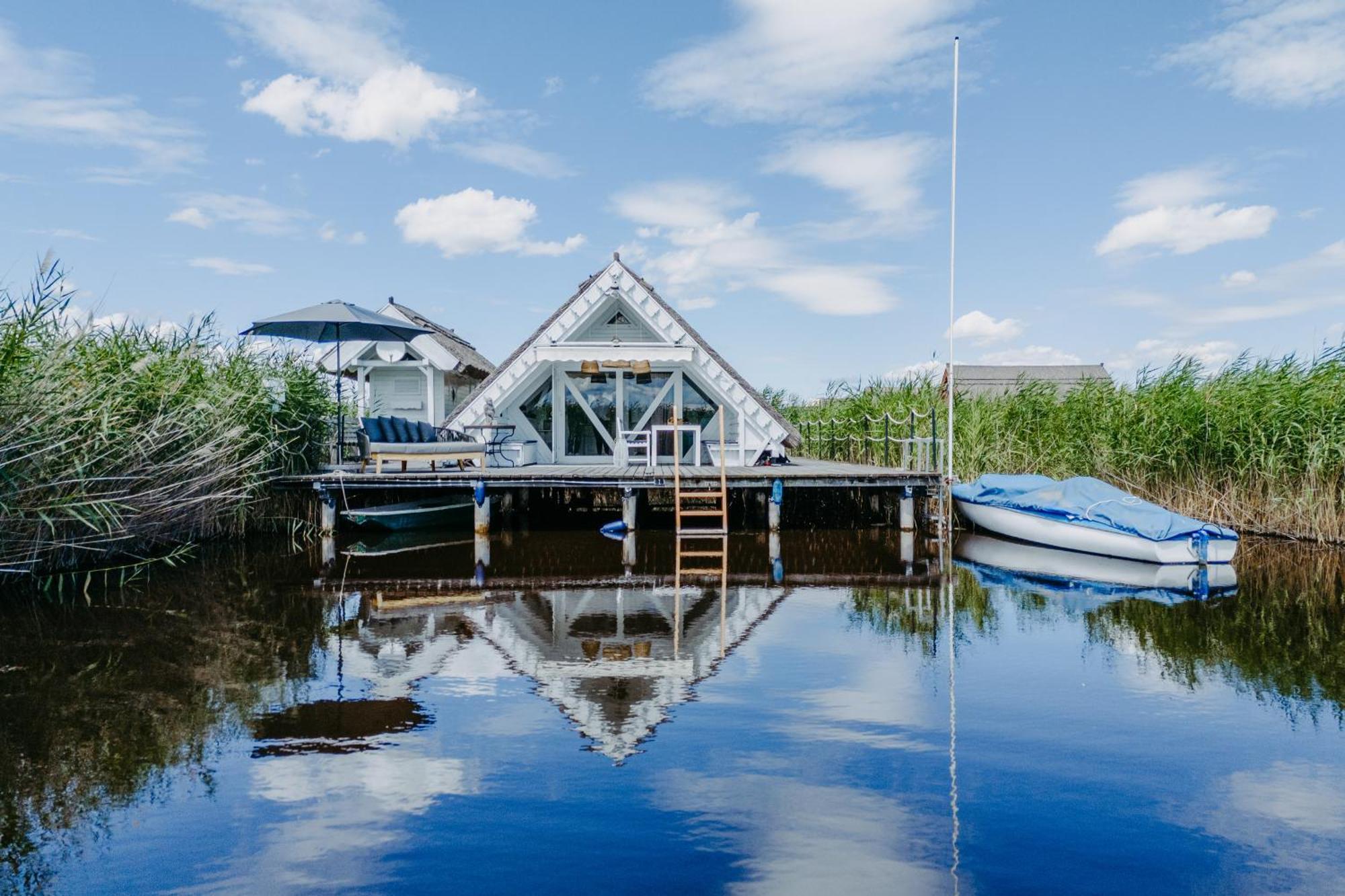 Seehuette Neusiedlersee - Seehaus Inklusive Elektroboot Rust Esterno foto