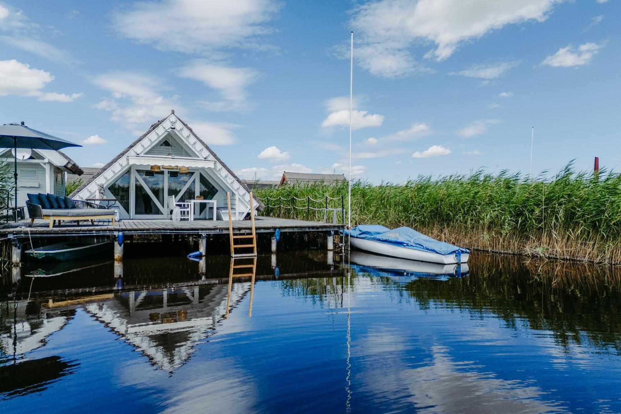 Seehuette Neusiedlersee - Seehaus Inklusive Elektroboot Rust Esterno foto
