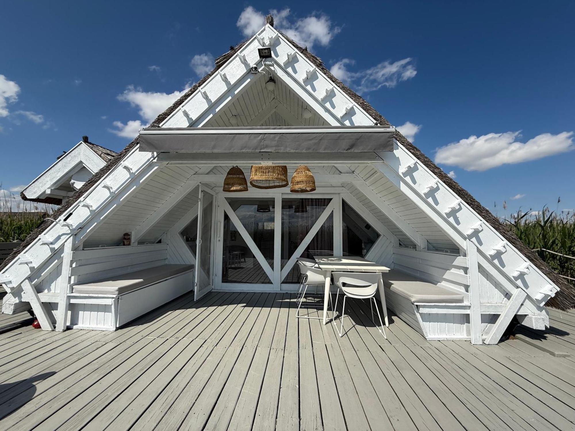 Seehuette Neusiedlersee - Seehaus Inklusive Elektroboot Rust Esterno foto